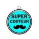 Pendentif Cabochon Argent - super coiffeur