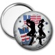 Miroir de poche - country