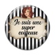 Cabochon Verre - je suis une super coiffeuse