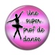 Cabochon Résine - une super prof de danse