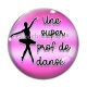 Cabochon Verre - une super prof de danse