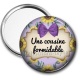 Miroir de poche - une cousine formidable
