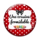 Cabochon Verre - une cousine formidable