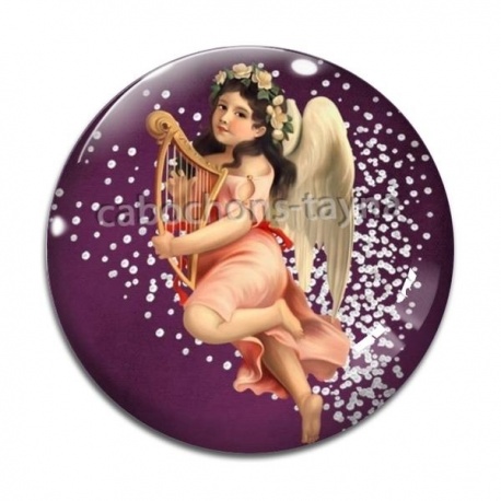 Cabochon Verre - ange