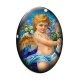 Cabochon Verre Ovale - ange ovale