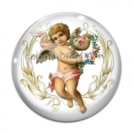Cabochon Verre - ange