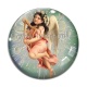 Cabochon Verre - ange