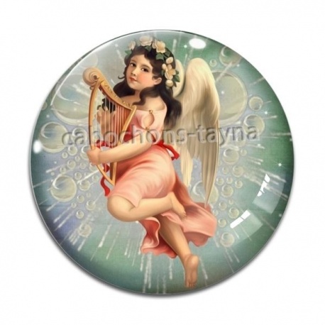 Cabochon Verre - ange