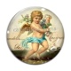 Cabochon Verre - ange