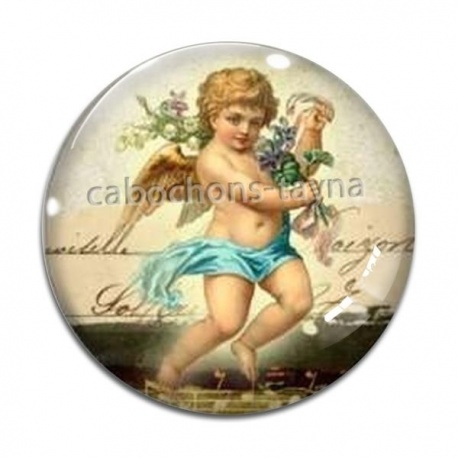 Cabochon Verre - ange