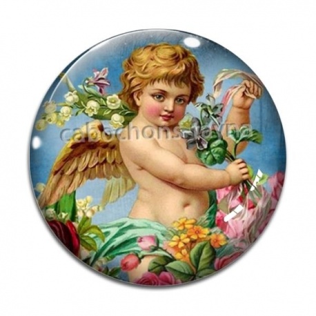 Cabochon Verre - ange