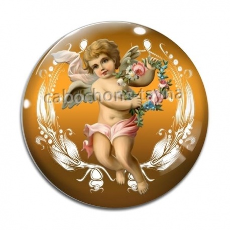 Cabochon Verre - ange