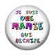 Cabochon Résine - je suis une mamie qui déchire