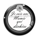Cabochon Verre - je suis une mamie qui déchire