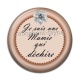 Cabochon Résine - je suis une mamie qui déchire