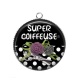 Pendentif Cabochon Argent - super coiffeuse