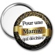 Miroir de poche - pour une mamie qui déchire