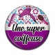 Cabochon Résine - super coiffeuse