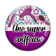 Cabochon Verre - super coiffeuse