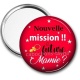 Miroir de poche - nouvelle mission future mamie