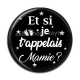 Cabochon Résine - et si je t'appelais mamie