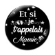 Cabochon Verre - et si je t'appelais mamie