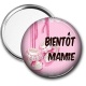 Miroir de poche - bientôt mamie
