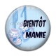 Cabochon Résine - bientôt mamie