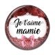 Cabochon Résine - je t'aime mamie