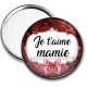 Miroir de poche - je t'aime mamie