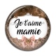 Cabochon Résine - je t'aime mamie
