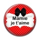Cabochon Résine - je t'aime mamie
