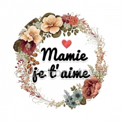 je t'aime mamie