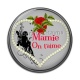 Cabochon Résine - mamie on t'aime