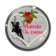 Cabochon Verre - mamie on t'aime