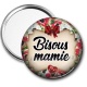 Miroir de poche - bisous mamie