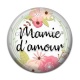 Cabochon Résine - mamie d'amour