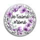 Cabochon Verre - je t'aime mémé