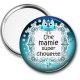 Miroir de poche - une mamie super chouette