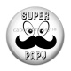 Cabochon Résine - super papy