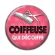 Cabochon Résine - coiffeuse qui décoiffe