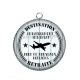 Pendentif Cabochon Argent - retraite