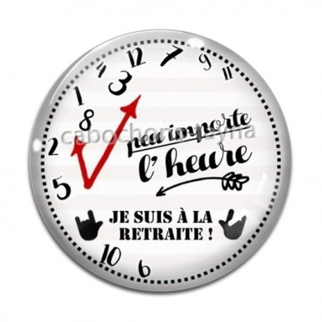 Cabochon Verre - retraite
