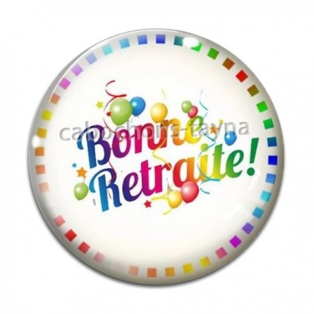 Cabochon Verre - retraite