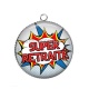 Pendentif Cabochon Argent - super retraité