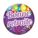Cabochon Verre - bonne retraite