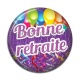 Cabochon Résine - bonne retraite