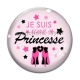 Cabochon Verre - je suis une princesse