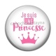 Cabochon Résine - je suis une princesse