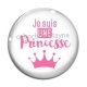 Cabochon Verre - je suis une princesse